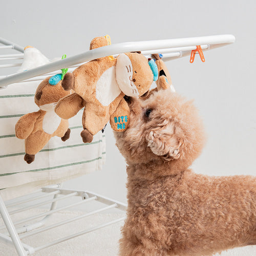 (PRE-ORDER) Biteme Hug Me Tug Toy - Sea Otter