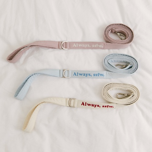 (PRE-ORDER) SSFW Love, Walk Teddy Leash 狗繩 (3 colors)