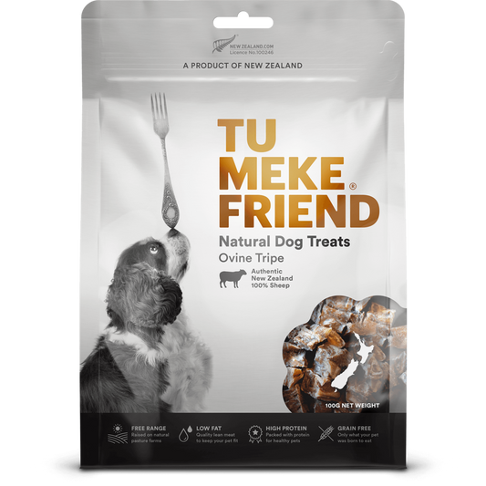 TuMeke Friend 圖米其 Ovine Tripe 高級狗小食（羊肚）